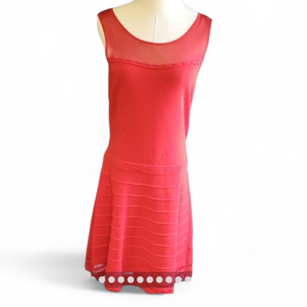 Ralph Lauren Scarlet Red Midi Dress